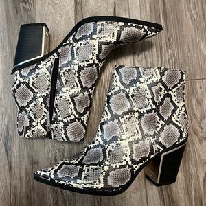 Circus by Sam Edelman Snakeskin Boots
